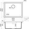 Мойка OMOIKIRI YAMAKAWA 55T INTEGRA-GR Tetogranit/Leningrad grey 4997266